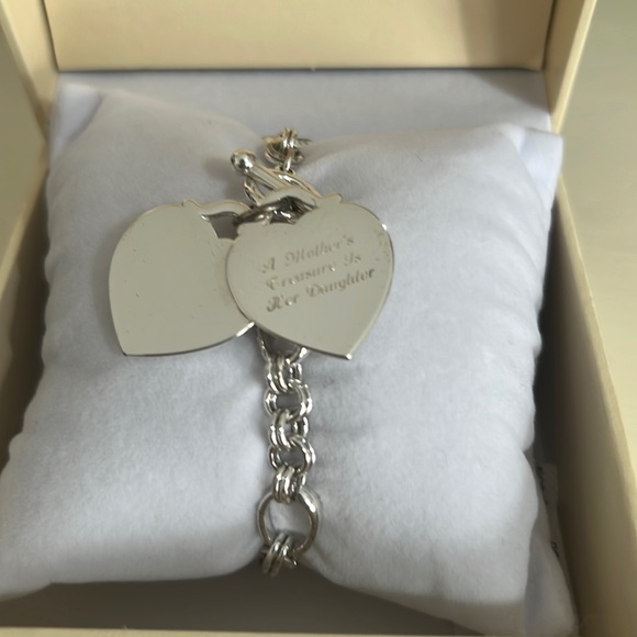 Jewelry - Silver Chain Bracelet - “A Mothers Treasure is Her Daughter”